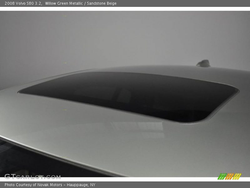 Willow Green Metallic / Sandstone Beige 2008 Volvo S80 3.2