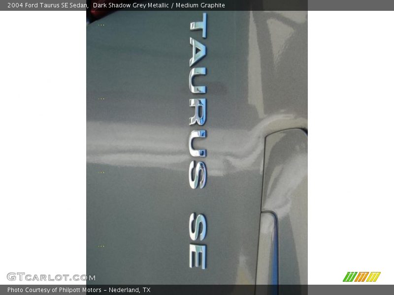 Dark Shadow Grey Metallic / Medium Graphite 2004 Ford Taurus SE Sedan