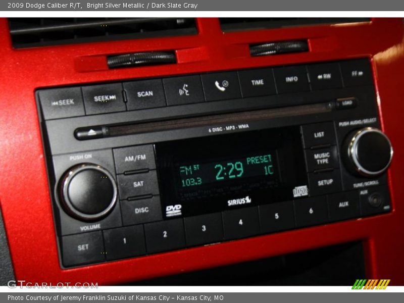 Bright Silver Metallic / Dark Slate Gray 2009 Dodge Caliber R/T