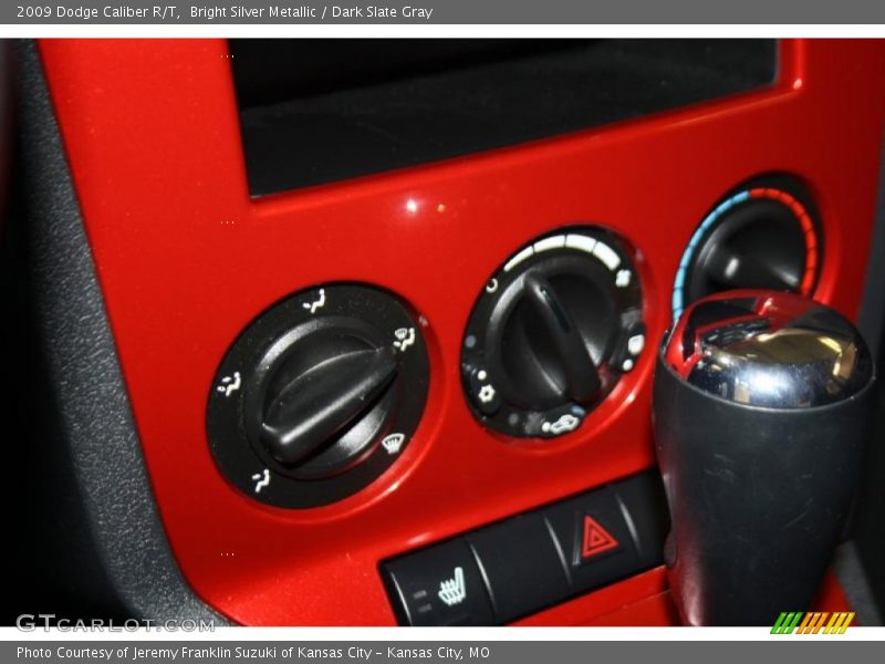 Bright Silver Metallic / Dark Slate Gray 2009 Dodge Caliber R/T