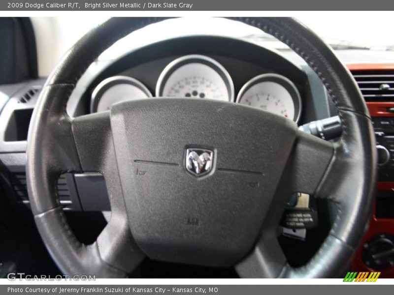 Bright Silver Metallic / Dark Slate Gray 2009 Dodge Caliber R/T