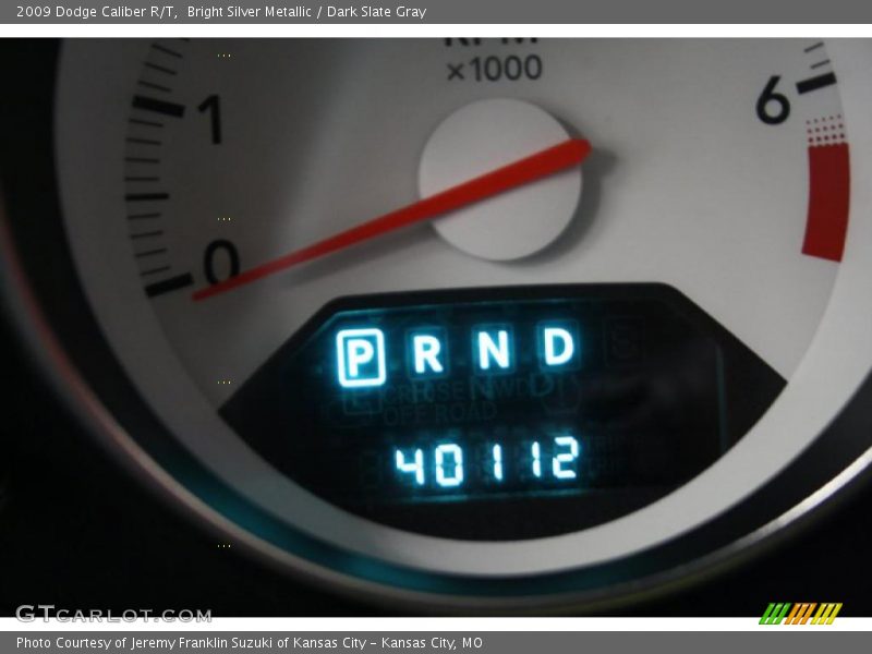 Bright Silver Metallic / Dark Slate Gray 2009 Dodge Caliber R/T