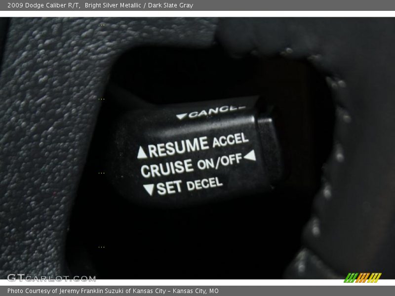 Bright Silver Metallic / Dark Slate Gray 2009 Dodge Caliber R/T