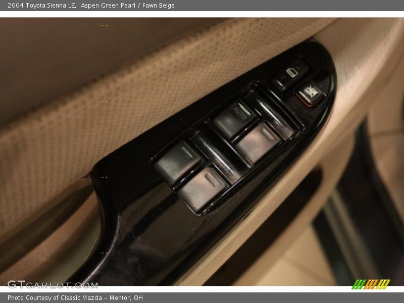 Aspen Green Pearl / Fawn Beige 2004 Toyota Sienna LE