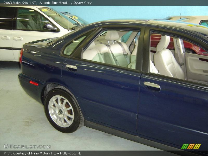 Atlantic Blue Metallic / Oyster Grey 2003 Volvo S40 1.9T