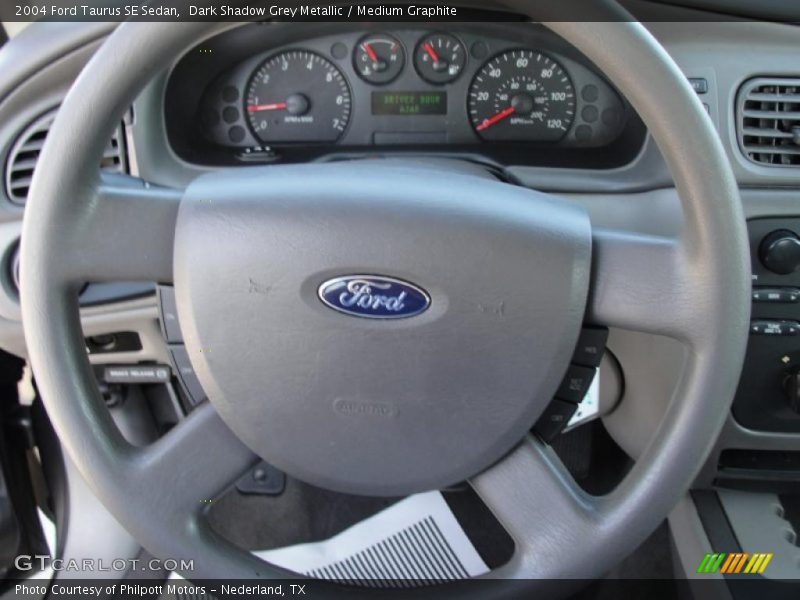 Dark Shadow Grey Metallic / Medium Graphite 2004 Ford Taurus SE Sedan