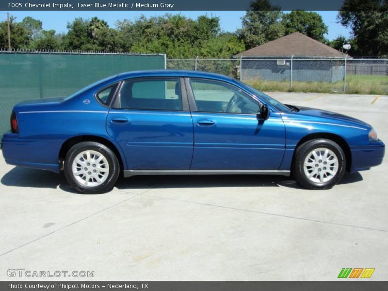 Laser Blue Metallic / Medium Gray 2005 Chevrolet Impala