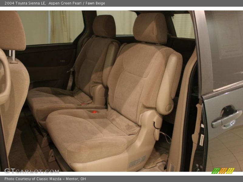 Aspen Green Pearl / Fawn Beige 2004 Toyota Sienna LE