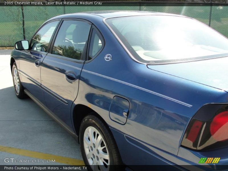 Laser Blue Metallic / Medium Gray 2005 Chevrolet Impala