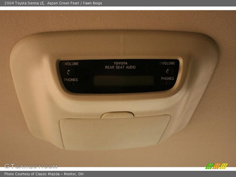 Aspen Green Pearl / Fawn Beige 2004 Toyota Sienna LE