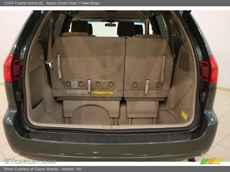 Aspen Green Pearl / Fawn Beige 2004 Toyota Sienna LE