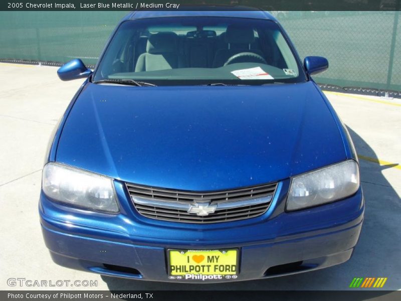 Laser Blue Metallic / Medium Gray 2005 Chevrolet Impala