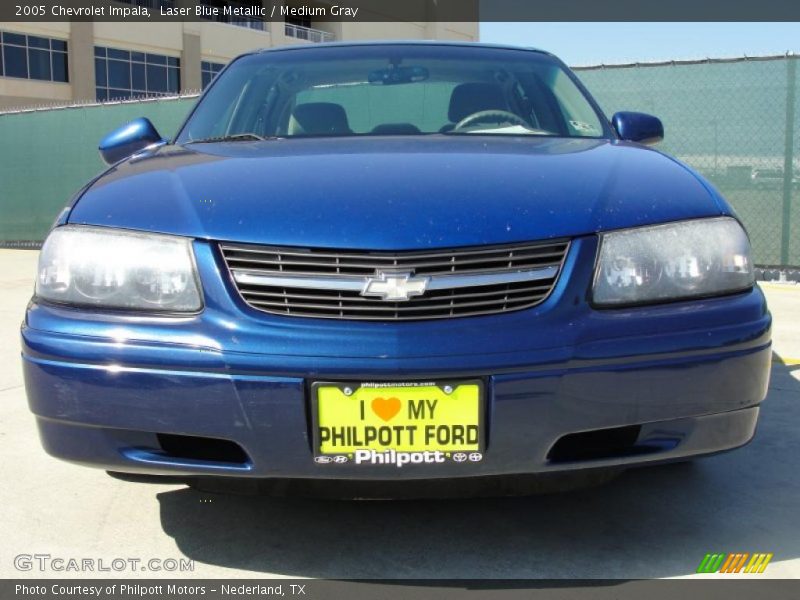 Laser Blue Metallic / Medium Gray 2005 Chevrolet Impala