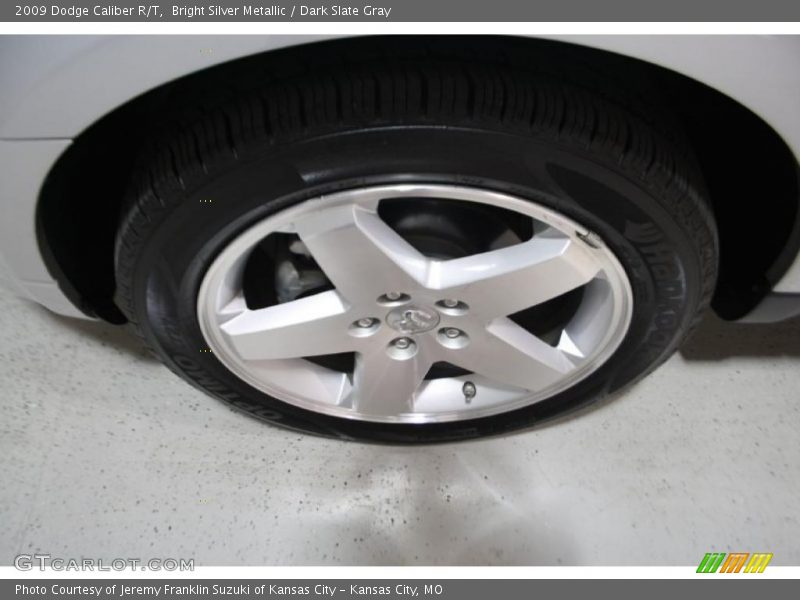 Bright Silver Metallic / Dark Slate Gray 2009 Dodge Caliber R/T