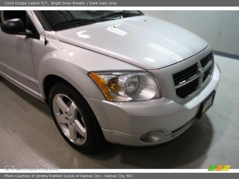 Bright Silver Metallic / Dark Slate Gray 2009 Dodge Caliber R/T