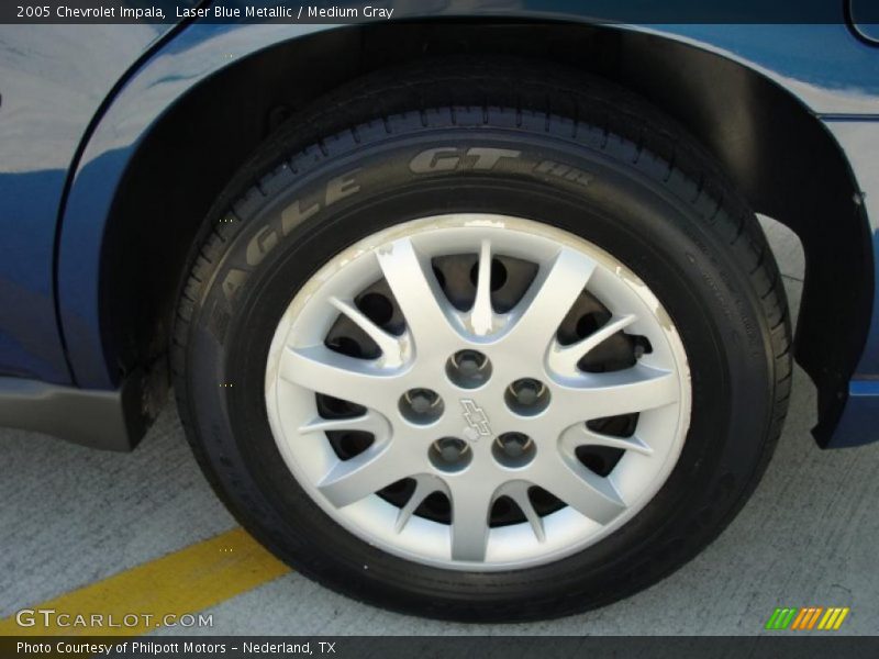 Laser Blue Metallic / Medium Gray 2005 Chevrolet Impala