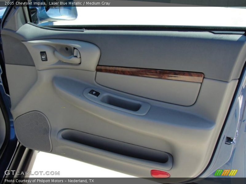 Laser Blue Metallic / Medium Gray 2005 Chevrolet Impala