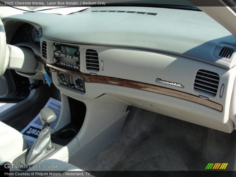 Laser Blue Metallic / Medium Gray 2005 Chevrolet Impala