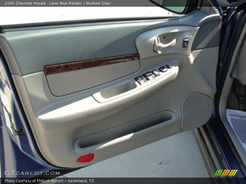 Laser Blue Metallic / Medium Gray 2005 Chevrolet Impala