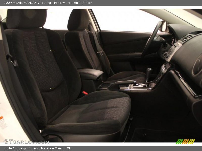 Performance White / Black 2009 Mazda MAZDA6 s Touring
