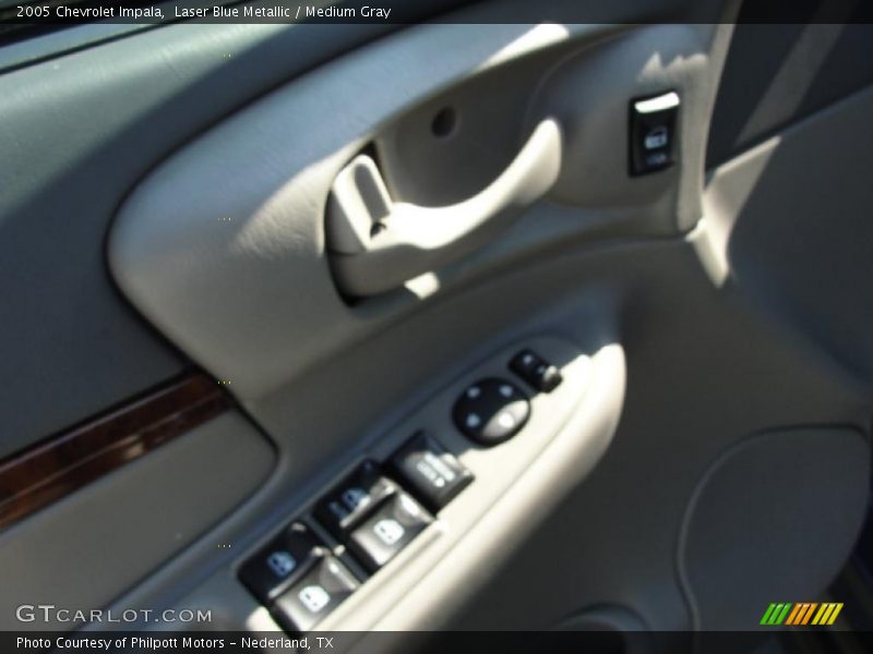 Laser Blue Metallic / Medium Gray 2005 Chevrolet Impala