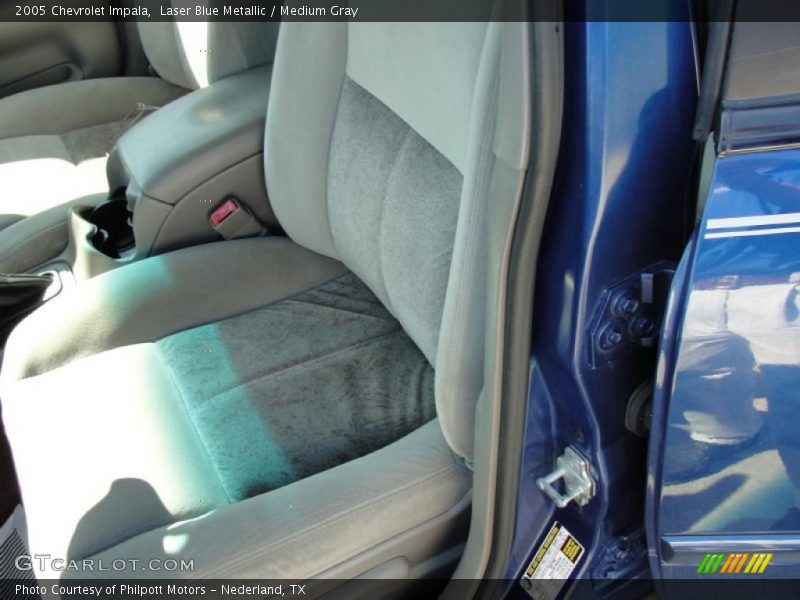 Laser Blue Metallic / Medium Gray 2005 Chevrolet Impala