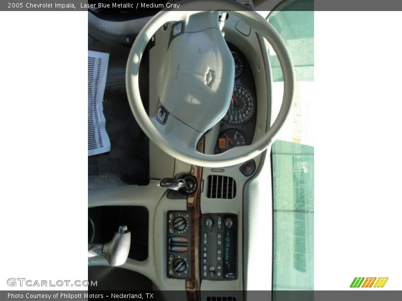 Laser Blue Metallic / Medium Gray 2005 Chevrolet Impala