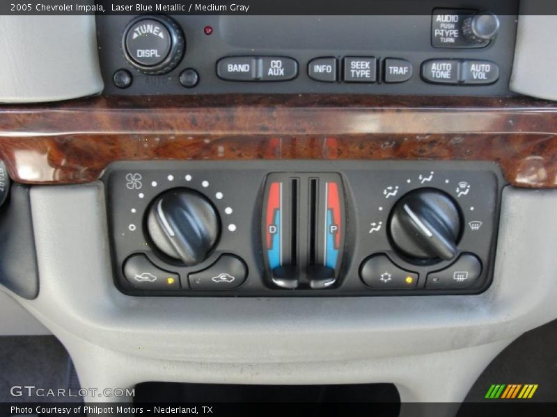 Laser Blue Metallic / Medium Gray 2005 Chevrolet Impala
