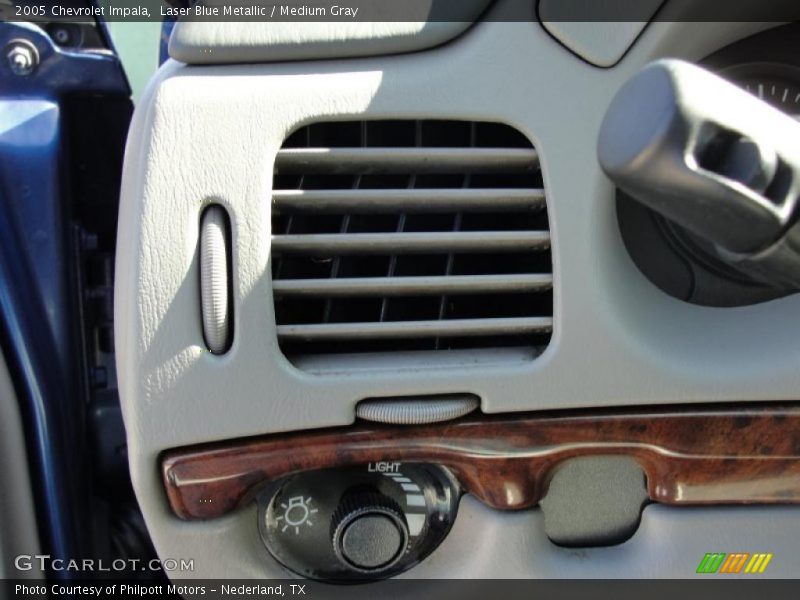 Laser Blue Metallic / Medium Gray 2005 Chevrolet Impala