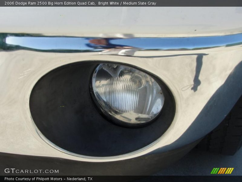 Bright White / Medium Slate Gray 2006 Dodge Ram 2500 Big Horn Edition Quad Cab