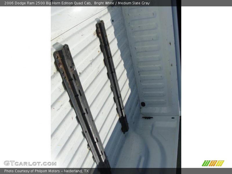Bright White / Medium Slate Gray 2006 Dodge Ram 2500 Big Horn Edition Quad Cab