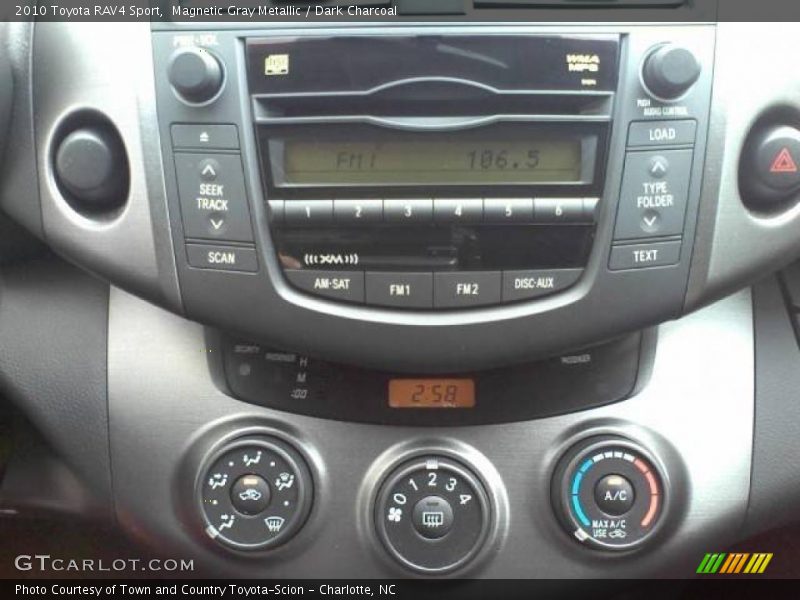Magnetic Gray Metallic / Dark Charcoal 2010 Toyota RAV4 Sport
