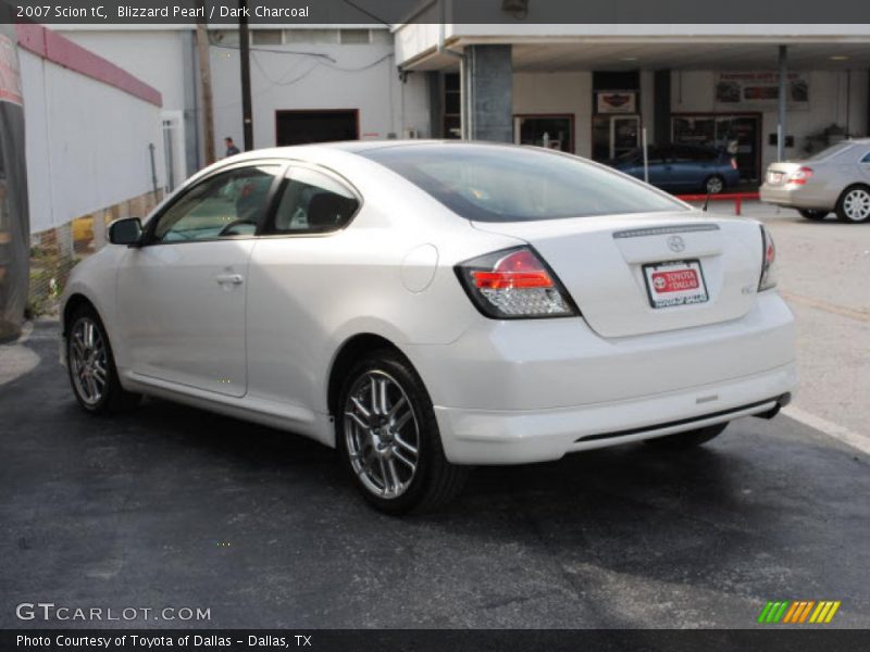 Blizzard Pearl / Dark Charcoal 2007 Scion tC