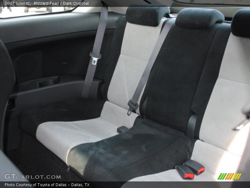 Blizzard Pearl / Dark Charcoal 2007 Scion tC