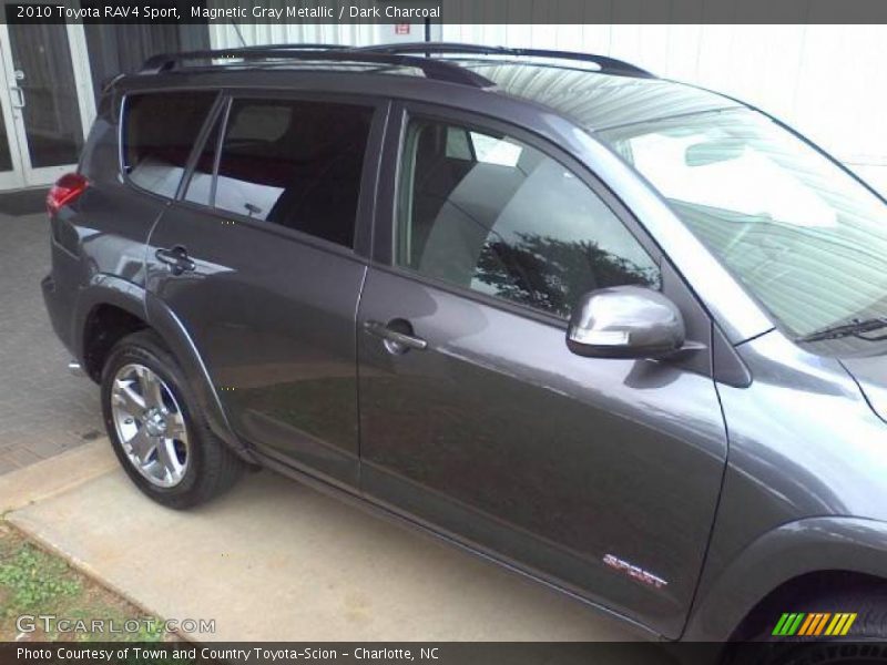 Magnetic Gray Metallic / Dark Charcoal 2010 Toyota RAV4 Sport