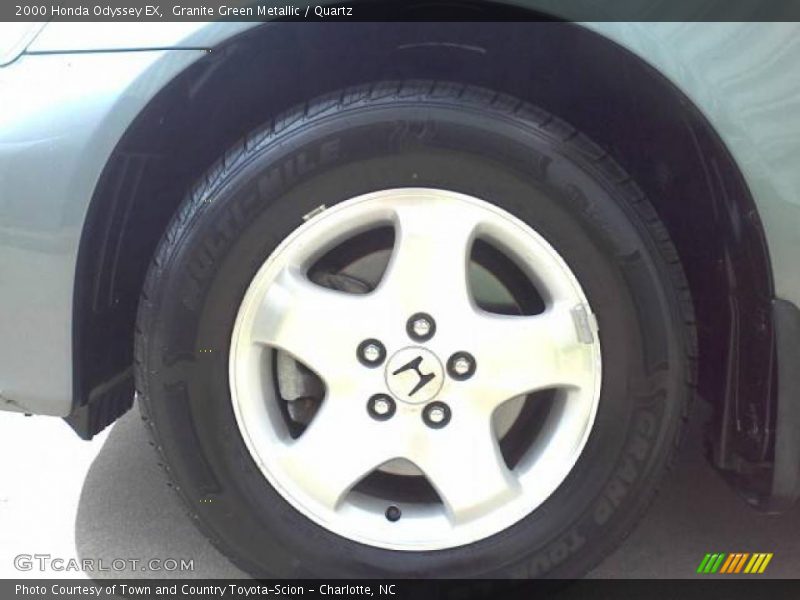 Granite Green Metallic / Quartz 2000 Honda Odyssey EX