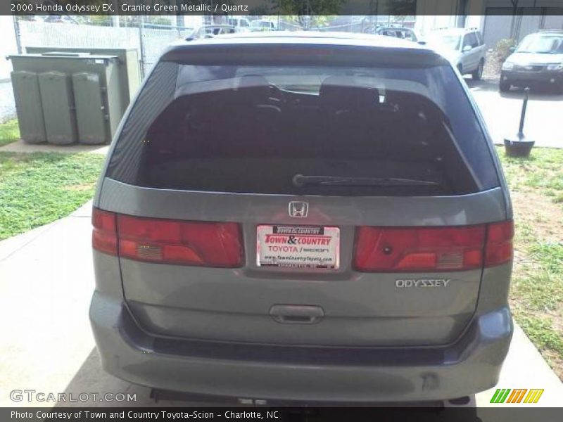 Granite Green Metallic / Quartz 2000 Honda Odyssey EX