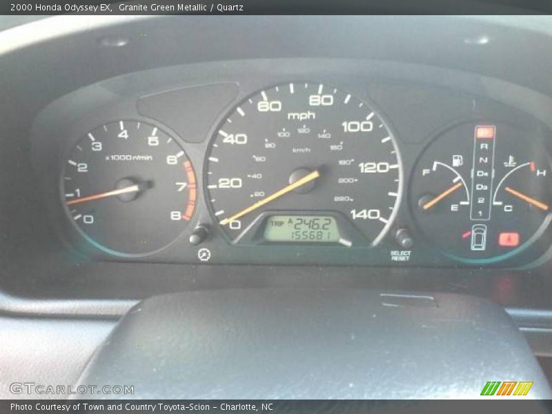 Granite Green Metallic / Quartz 2000 Honda Odyssey EX