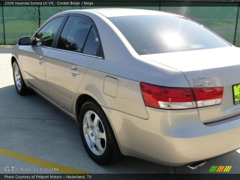 Golden Beige / Beige 2006 Hyundai Sonata LX V6