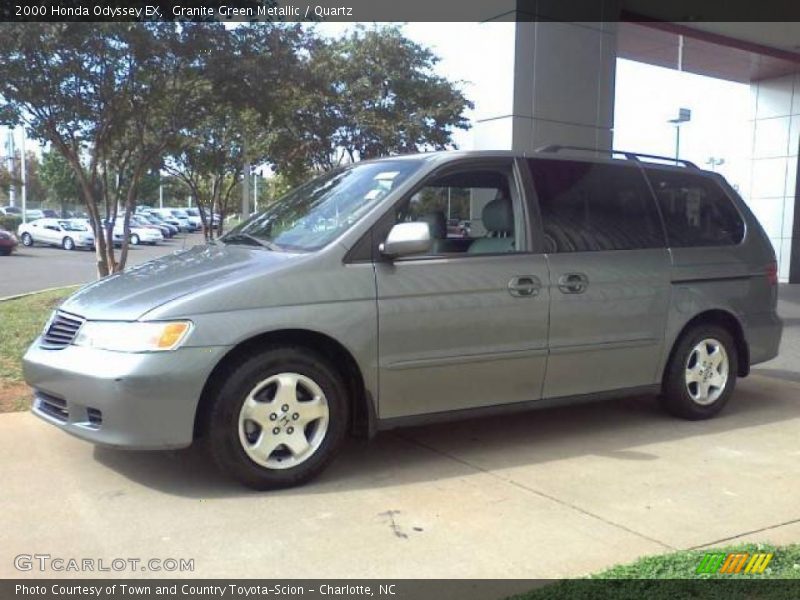 Granite Green Metallic / Quartz 2000 Honda Odyssey EX