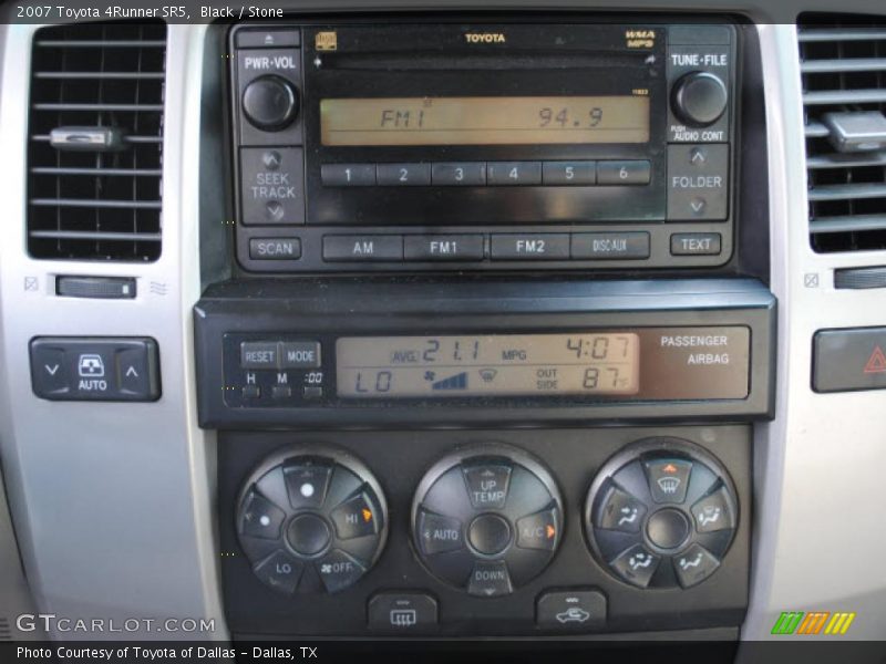 Black / Stone 2007 Toyota 4Runner SR5