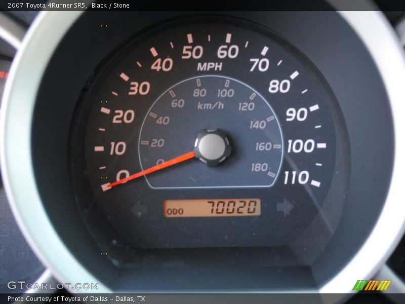 Black / Stone 2007 Toyota 4Runner SR5