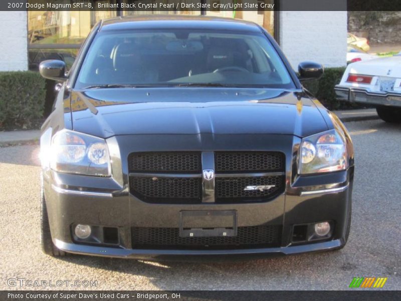 Brilliant Black Crystal Pearl / Dark Slate Gray/Light Slate Gray 2007 Dodge Magnum SRT-8