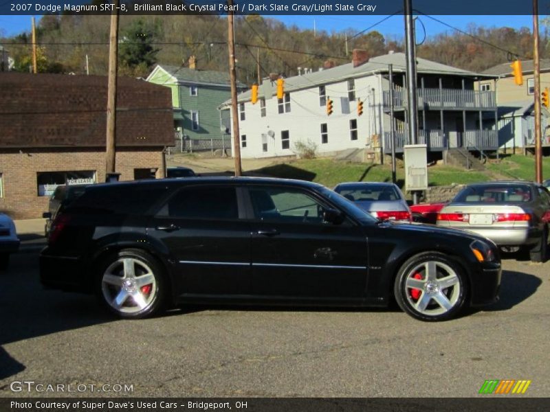 Brilliant Black Crystal Pearl / Dark Slate Gray/Light Slate Gray 2007 Dodge Magnum SRT-8