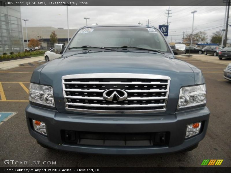 Lakeshore Slate / Stone 2009 Infiniti QX 56 4WD