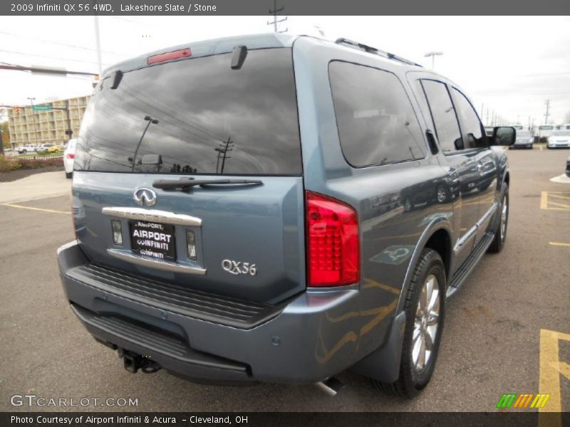 Lakeshore Slate / Stone 2009 Infiniti QX 56 4WD