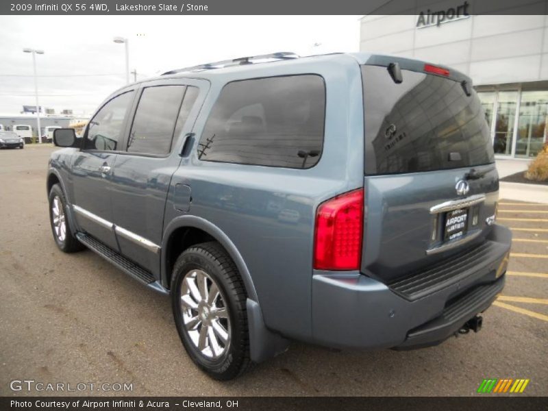 Lakeshore Slate / Stone 2009 Infiniti QX 56 4WD