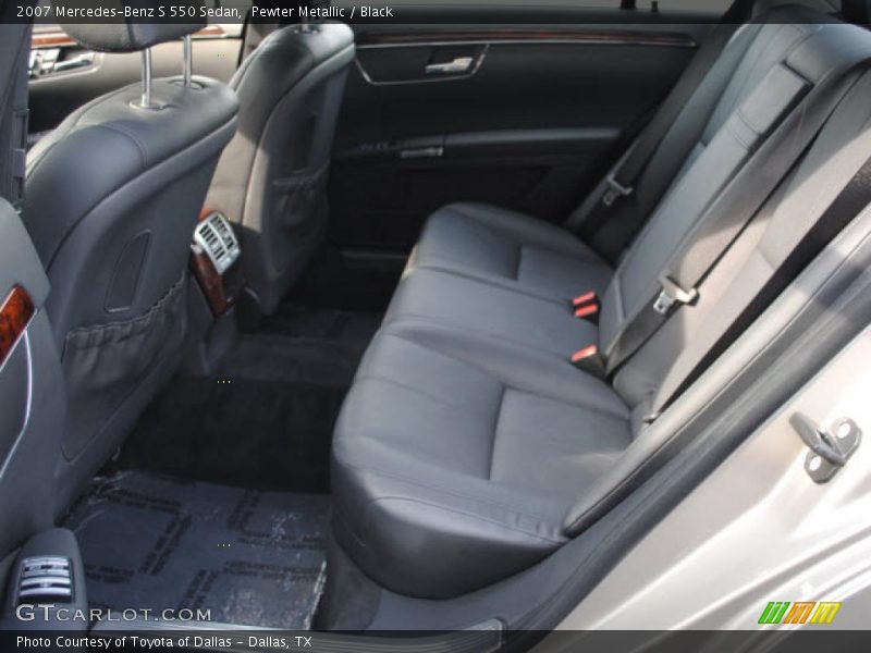 Pewter Metallic / Black 2007 Mercedes-Benz S 550 Sedan