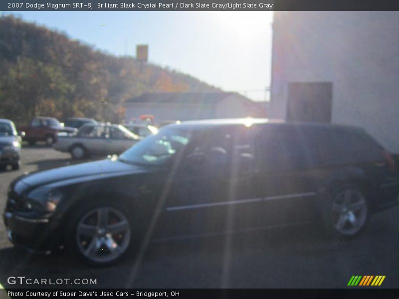 Brilliant Black Crystal Pearl / Dark Slate Gray/Light Slate Gray 2007 Dodge Magnum SRT-8