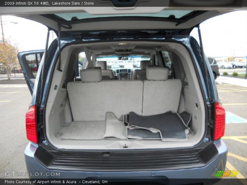  2009 QX 56 4WD Trunk